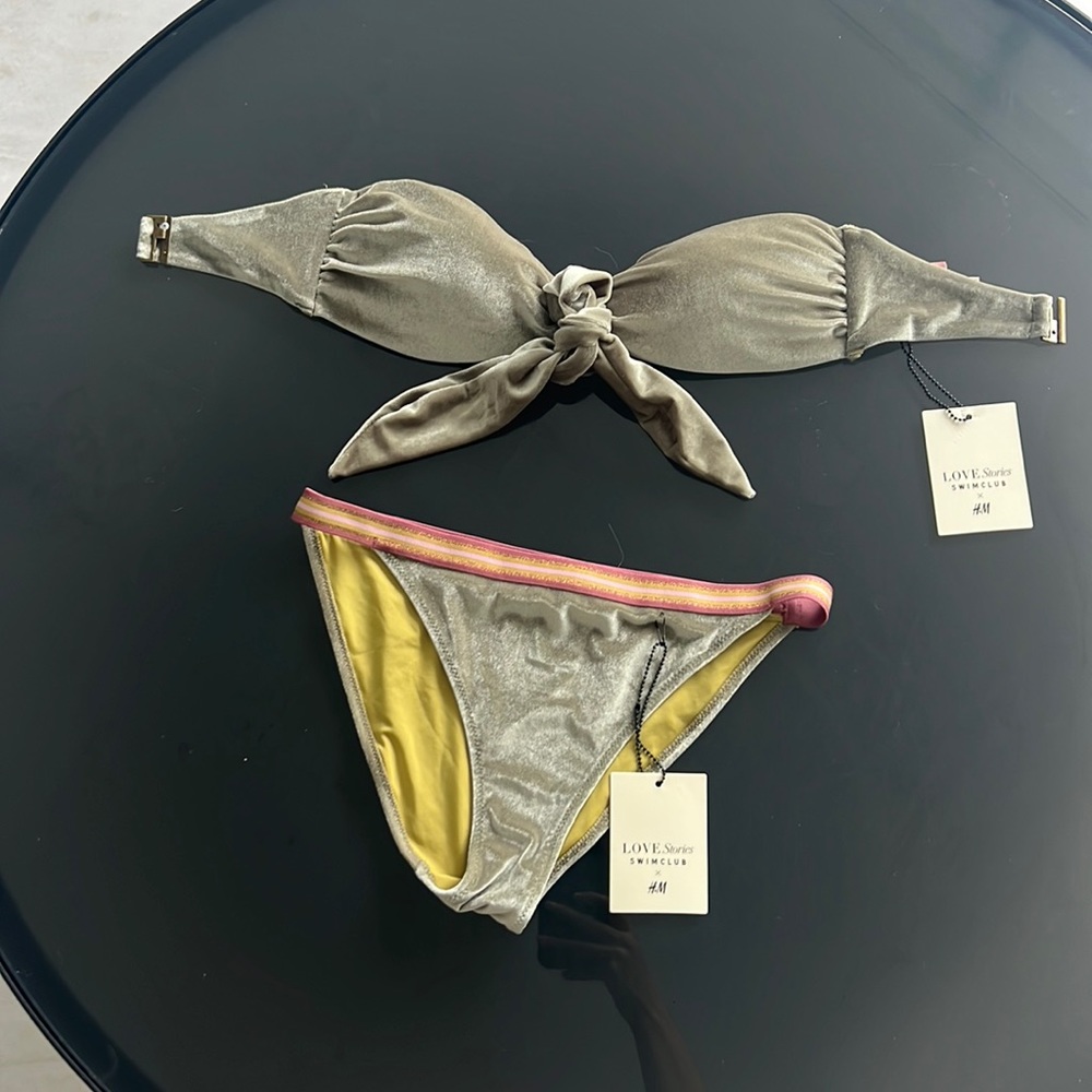 Love stories swim club & H&M , limited edition, Size US 4 . Brand new with tags